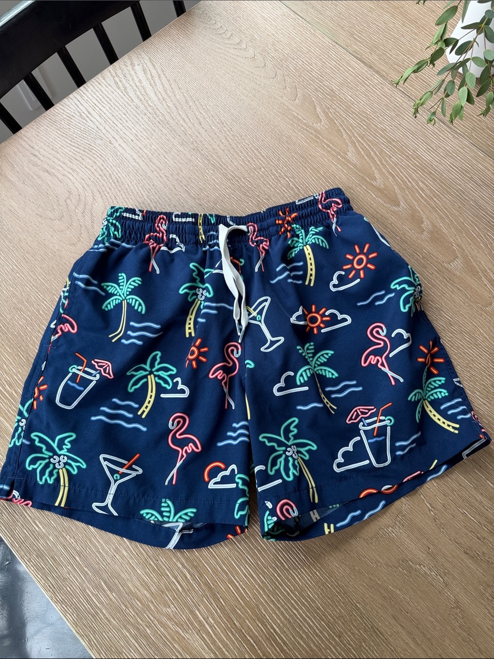 chubbies classic sun trunk-Navy graphic